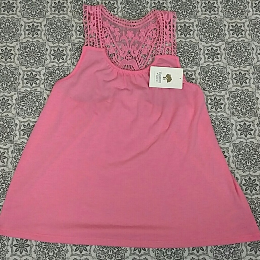 NWOT Tucker and Tate Lace Back Top